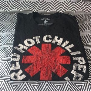red hot chili peppers band tee